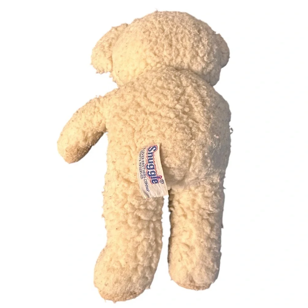 Vintage 1986 Snuggle Bear Plush Lever Brothers Fabric Softener Ad Promo Russ 10